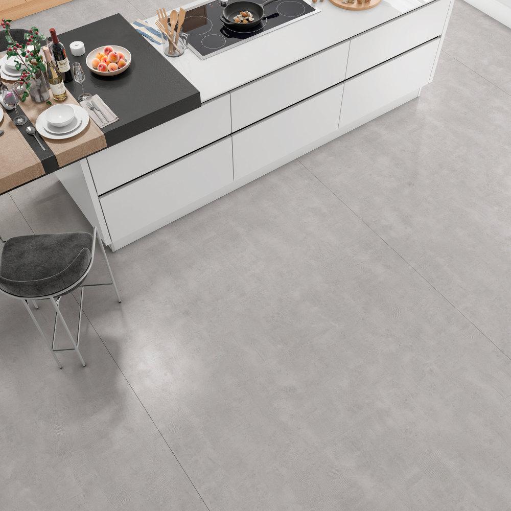 A room finished in Eli Decotile flooring