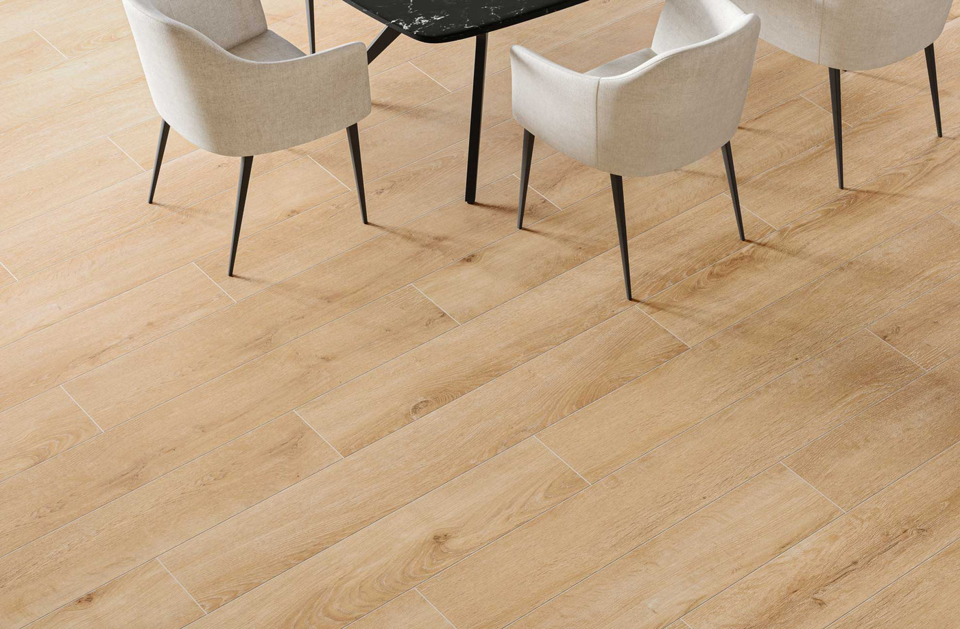 Galao flooring from the Apres collection, shown as a plank swatch