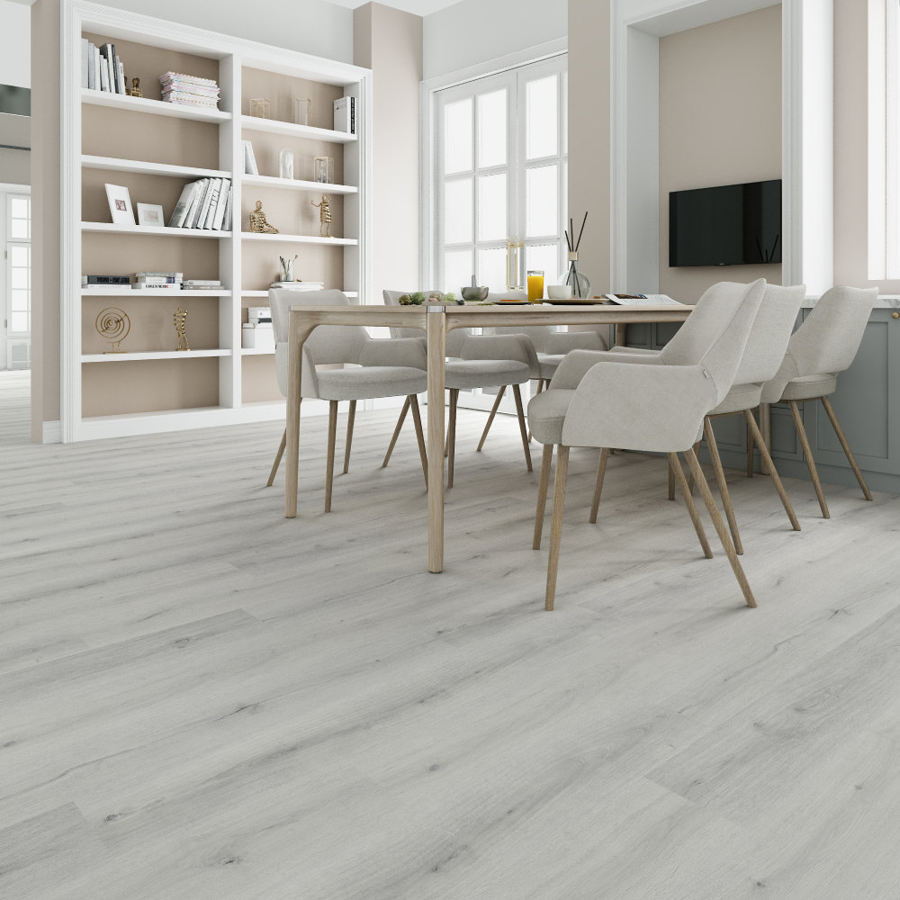 Plata Oak flooring from the CPF Spirit XL collection, shown as a plank swatch