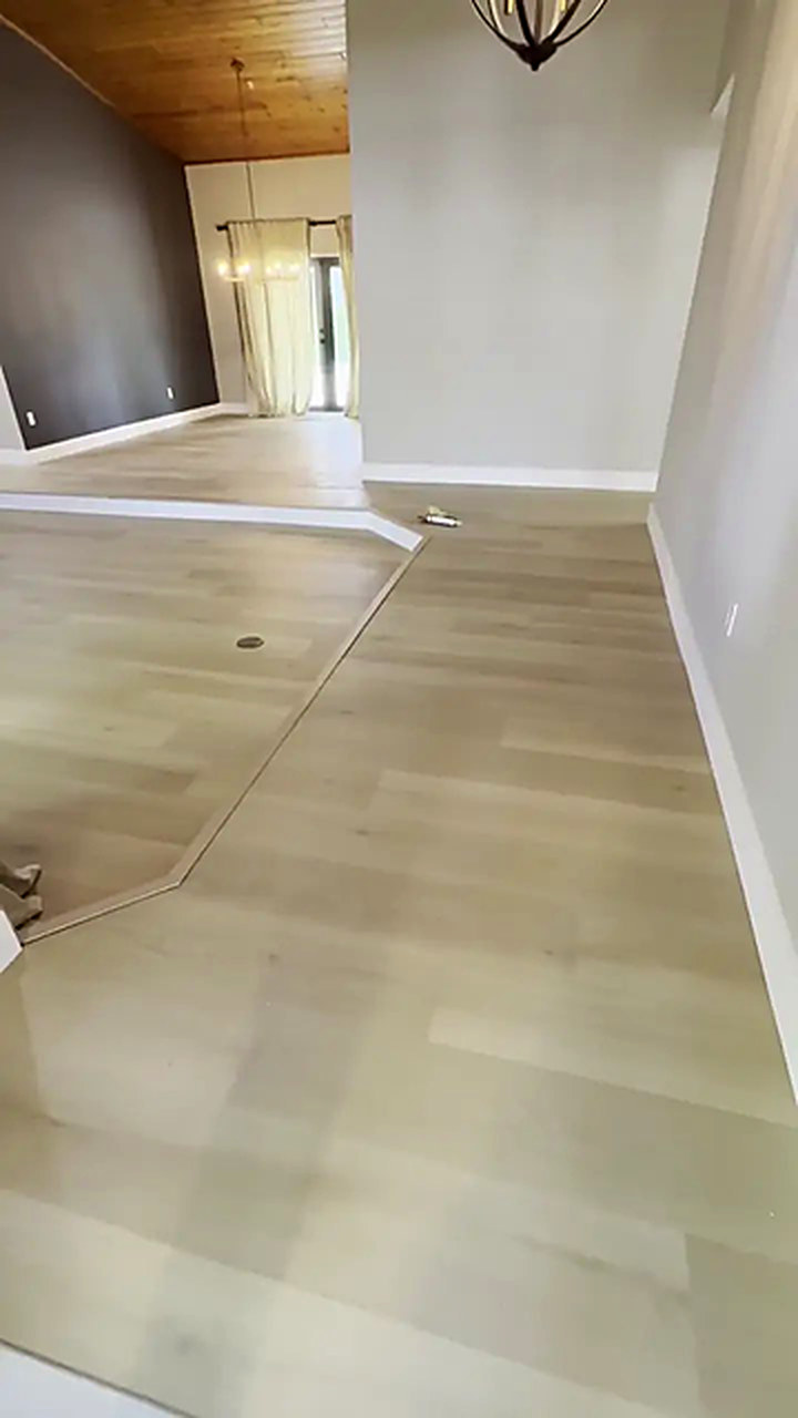 Fortified Wood vinyl plank flooring installed by Ozzifloors